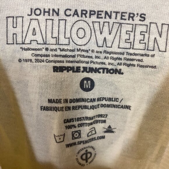 Bloody Disgusting x Michael Myers Double Sided Horror T-Shirt Medium - Picture 5 of 5